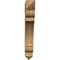 Ekena Millwork Olympic Arts & Crafts Rough Sawn Bracket, Western Red Cedar, 4"W x 28"D x 28"H BKT04X28X28OLY03RWR - alternate 2